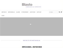 Tablet Screenshot of blasto.ch